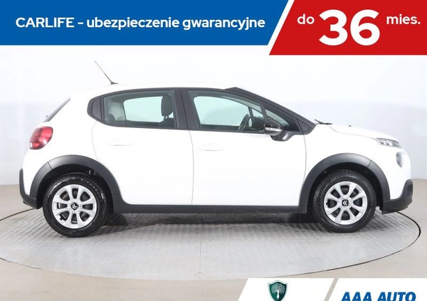 Citroen C3 cena 37000 przebieg: 160059, rok produkcji 2020 z Głogówek małe 211